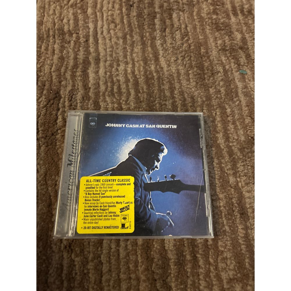 Johnny Cash Live Concert Collection CD Album - Original Recording in Case